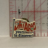 Ontario Yours to Discover Lapel Hat Pin