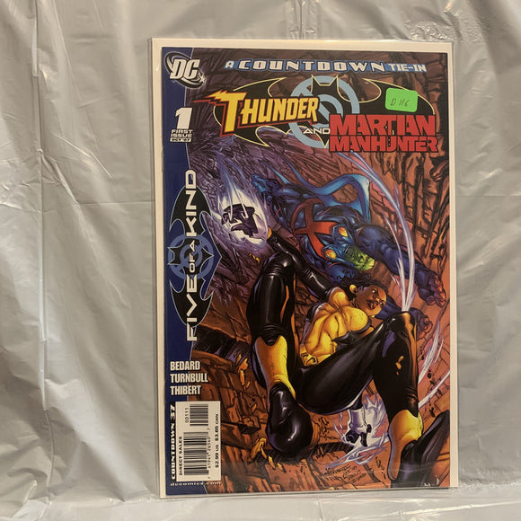 #1 Thunder and Martian Manhunter Countdown Tie-In DC Comics AL 7387