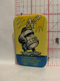 Canadian Engineering Centennial 1887 1987 Button Pinback