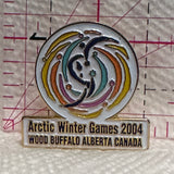 Arctic Winter Games 2004 Wood Buffalo Alberta  Lapel Pin