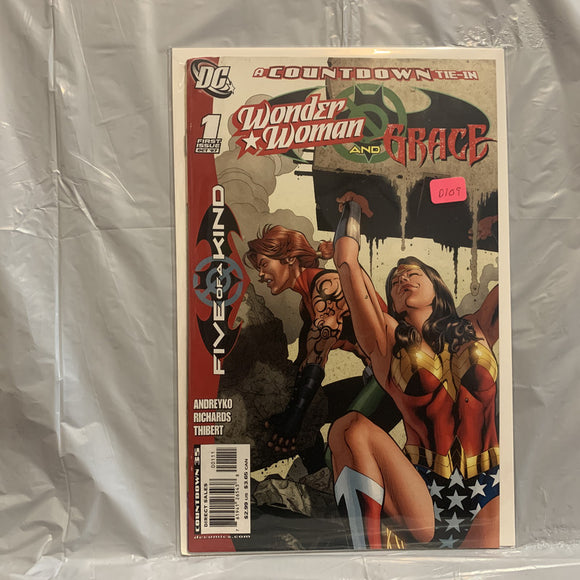 #1 Wonder Woman and Grace A Count Down Tie In DC Comics AL 7391