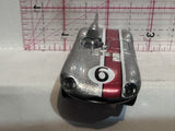 Silver Jaguar D-Type 1997 Hot Wheels Diecast Car