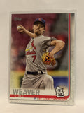 #235 Luke Weaver St Louis Cardinals 2019 Topps Series One Baseball Card