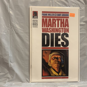 #1 Martha Washington Dies Dark Horse Comics AL 7396