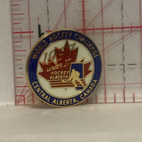 World Hockey Challenge 1997 Hockey Alberta Lapel Hat Pin