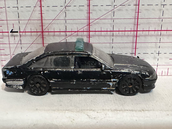 Black Police Chevy Impala 1989 Hot Wheels Diecast Car
