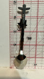 Waskesiu Saskatchewan Totem Pole Maple Leaf Souvenir Spoon