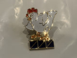 Chicken Score Bowling Spares Lapel Hat Pin
