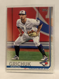 #309 Randal Grichuk Toronto Blue Jays 2019 Topps Series One Baseball Card