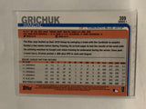 #309 Randal Grichuk Toronto Blue Jays 2019 Topps Series One Baseball Card