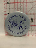 Cheer with Aspen Ringette Button Pinback