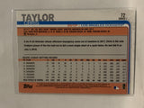 #72 Chris Taylor Los Angeles Dodgers 2019 Topps Series One Baseball Card