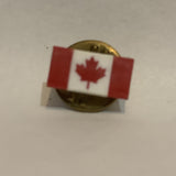 Canadian Flag Lapel Hat Pin