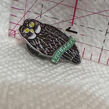 Manitoba Owl  Lapel Pin