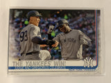 #14 The Yankees Win New York Yankees 2019 Topps Series One Baseball Card