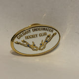 Calgary Underwaqter Hockey Club Lapel Hat Pin