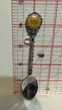 Golden British Columbia Dogwood Souvenir Spoon