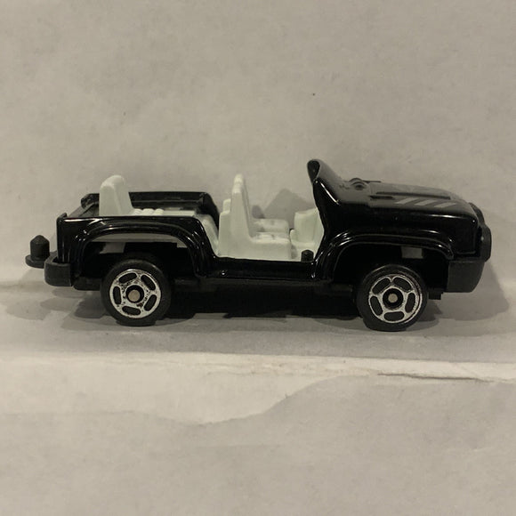 Black Police Jeep Unbranded Diecast Cars CR