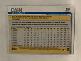 #330 Cain Lorenzo Milwaukee Brewers 2019 Topps Series One Baseball Card