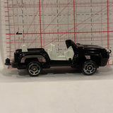 Black Police Jeep Unbranded Diecast Cars CR