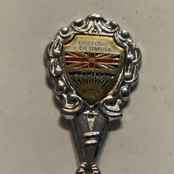 Langley BC British Columbia Flag Collectable Souvenir Spoon CK