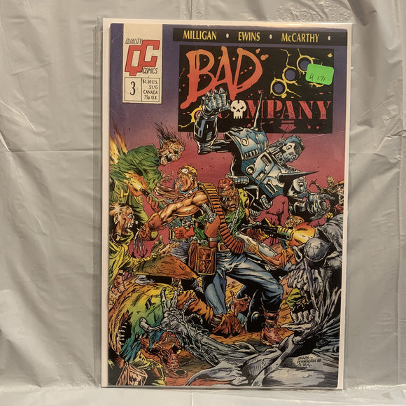 #3 Bad Company  Quality Comics AM 7421