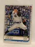 #285 Sonny Gray New York Yankees 2019 Topps Series One Baseball Card