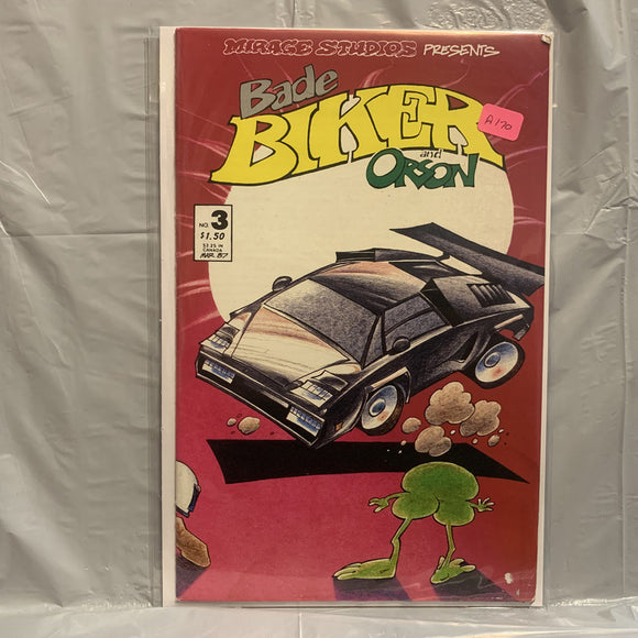 #3 Bade Biker and Orson Mirage Studios Comics AM 7422