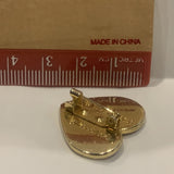Saturn Planet Stars Heart Lapel Hat Pin AA