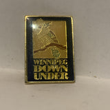 Winnipeg Down Under Kookaburra Bird Lapel Hat Pin