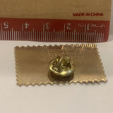Love USA 20 Cent Stamp Lapel Hat Pin AA