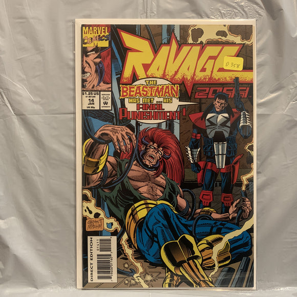#14 Ravage 2099 The Beastman Final Punishment Marvel Comics AM 7425