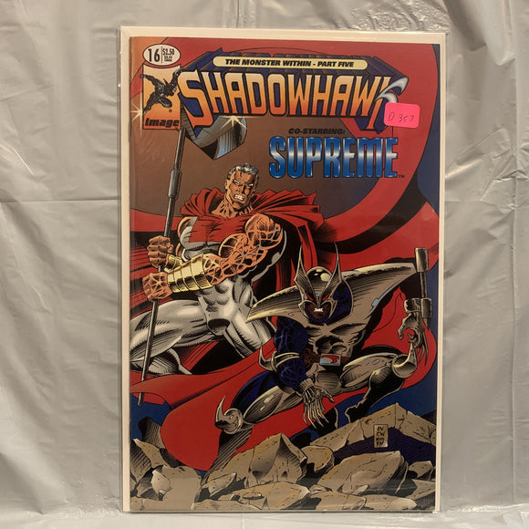 #16 Shadowhawk Co-starring Supreme The Monster Within Part 5 Image Comics AM 7426