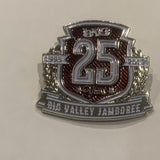 Big Valley Jamboree 25 Years 1993 2017 Lapel Hat Pin AA