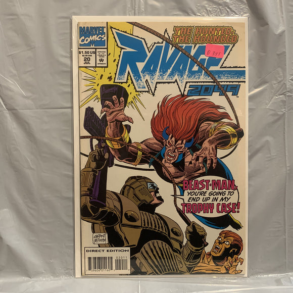 #20 Ravage 2099 The Hunted The Hounded Marvel Comics AM 7432