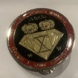 Crowned Monarchy Lapel Hat Pin AA