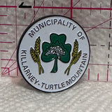 Municipality of Killarney Turtle Mountain  Lapel Pin