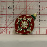 Christmas Snowflake Ornament Lapel Hat Pin