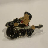 Man Playing a Guitar Lapel Hat Pin AA