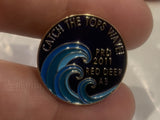 Catch The TOPS Wave PRD 2011 Red Deer AB Lapel Hat Pin