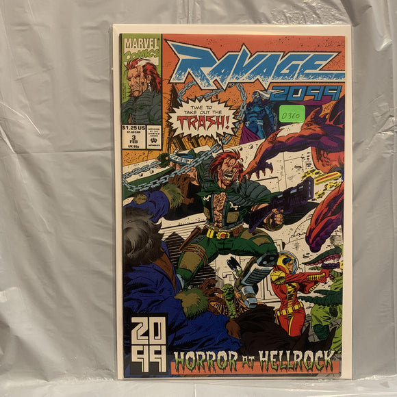 #3 Ravage 2099 Horror at Hellrock Marvel Comics AM 7447