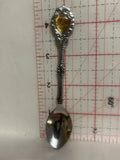 June Rose Flower Souvenir Spoon