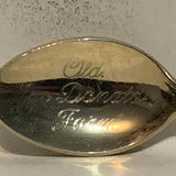Old Mcdonalds Farm Mascot Collectable Souvenir Spoon CK