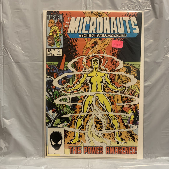 #9 The Micronauts The New Voyages This Power Awakened Marvel Comics AM 7457