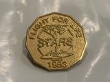 Flight For Life STARS 1998 Logo Lapel Hat Pin