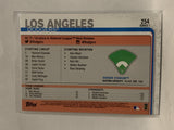#254 Dodger Stadium Los Angeles Dodgers 2019 Topps Series One Baseball Card