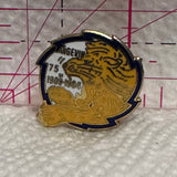 Langvin 75th 1909 1984 Lion Logo  Lapel Pin