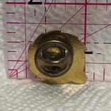 Langvin 75th 1909 1984 Lion Logo  Lapel Pin