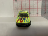 Yellow #16 Racer  Unbranded Loose Diecast Car 1/64 IQ