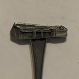 Nend Pioneer Heritage Center Cavalier N.D. Pewter Collectable Souvenir Spoon CL